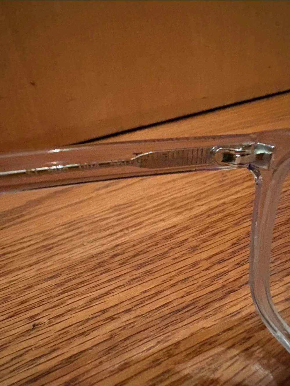 Saint Laurent Transparent Clear Frame Glasses
